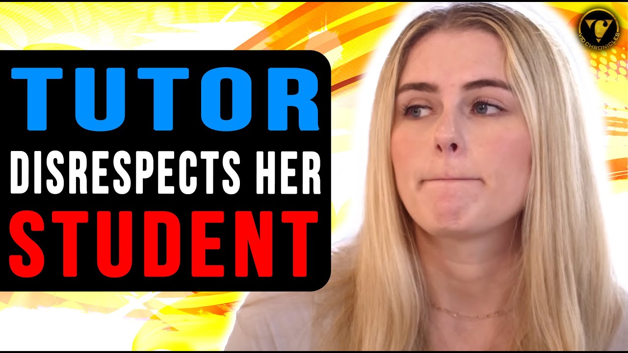 Tutor Disrespects Her Student, She Instantly Regrets It.