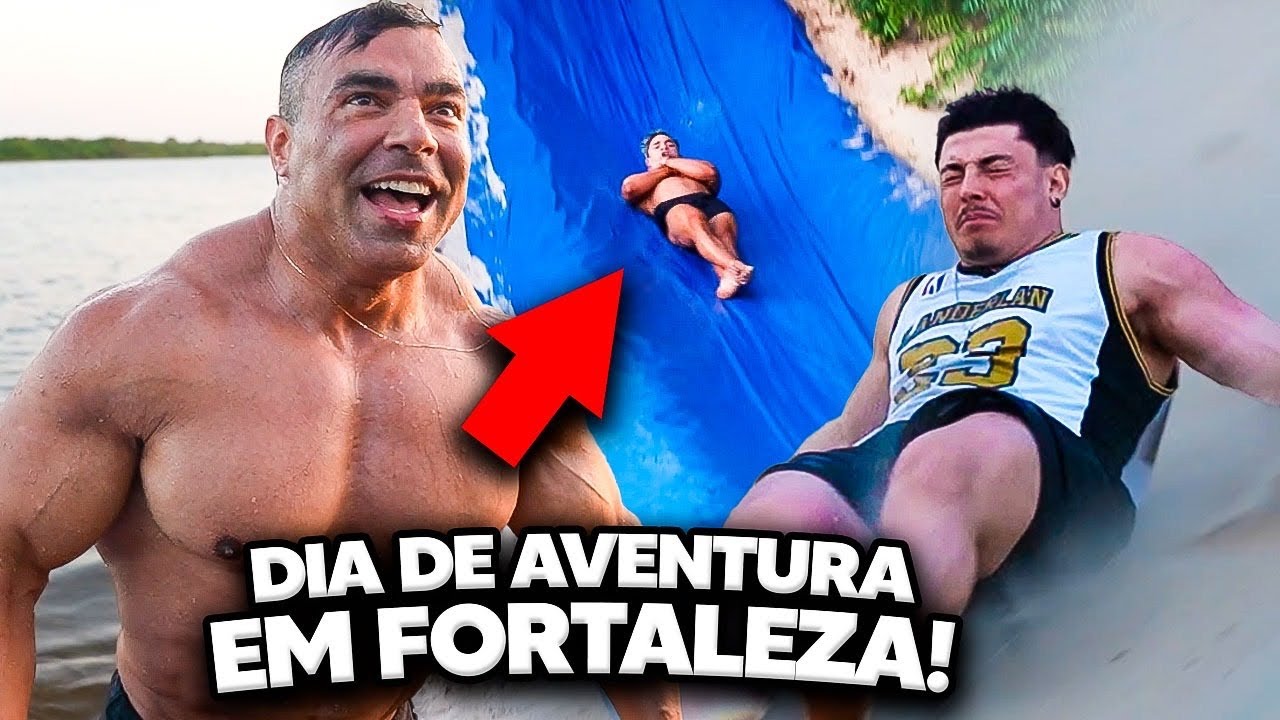 CORRÊA FICOU DESESPERADO COM A ALTURA DO ESCORREGADOR! 