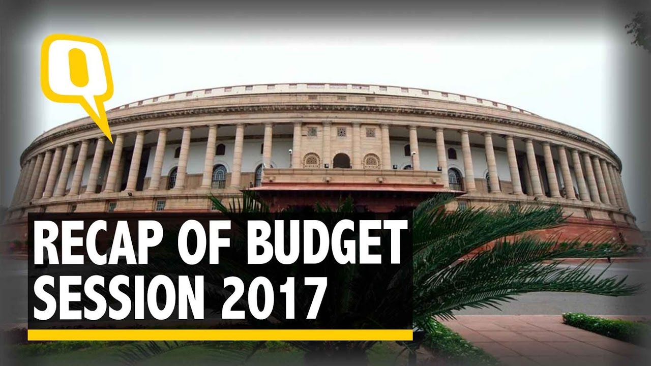 The Quint | GST, Jadhav, Merged Budget: Key Events From Budget Session 2017
