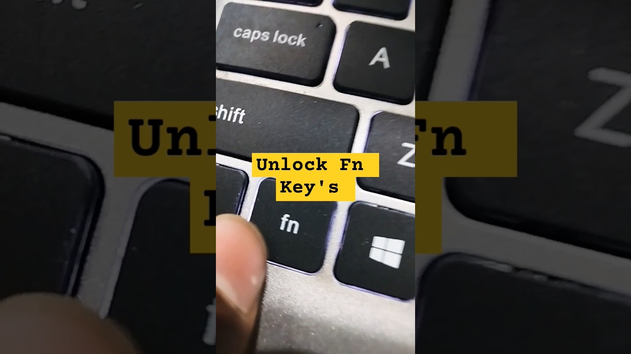 Dell Inspiron 15 3000 Series Laptop Keyboard Function Key's Not Working Problem#macnitesh#2025short