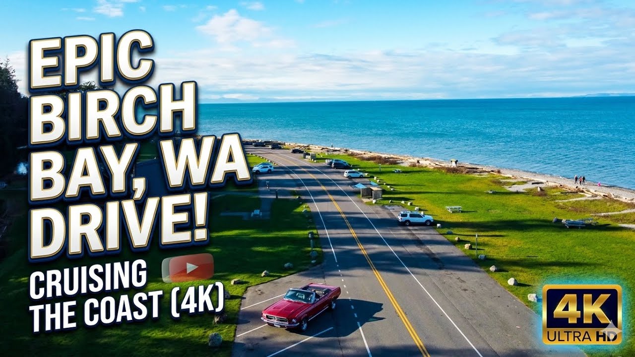 Car Ride : Birch Bay State Park, Birch Bay, Semiahmoo.