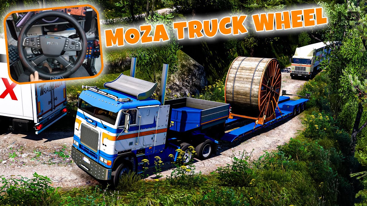 ETS2 Online - Thử Thách Leo Đèo Siêu Khó: Xe Đầu Kéo Mỹ và Trailer Đôi !!