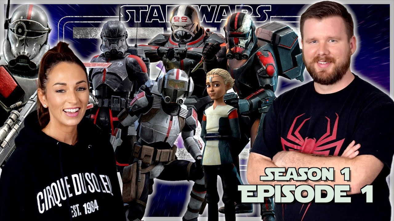 My wife and I watch Star Wars: THE BAD BATCH for the FIRST time || S01E01