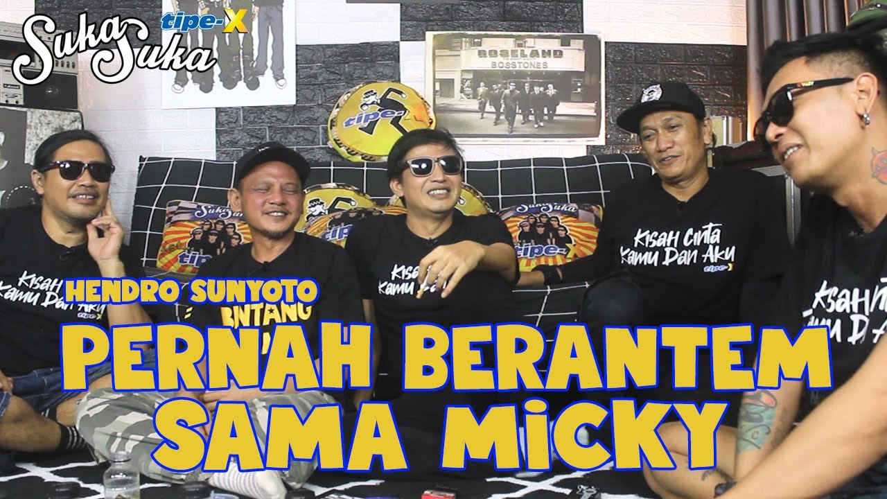 Suka Suka Tipe-X : HENDRO SUNYOTO, DRUMMER PERTAMA TIPE-X