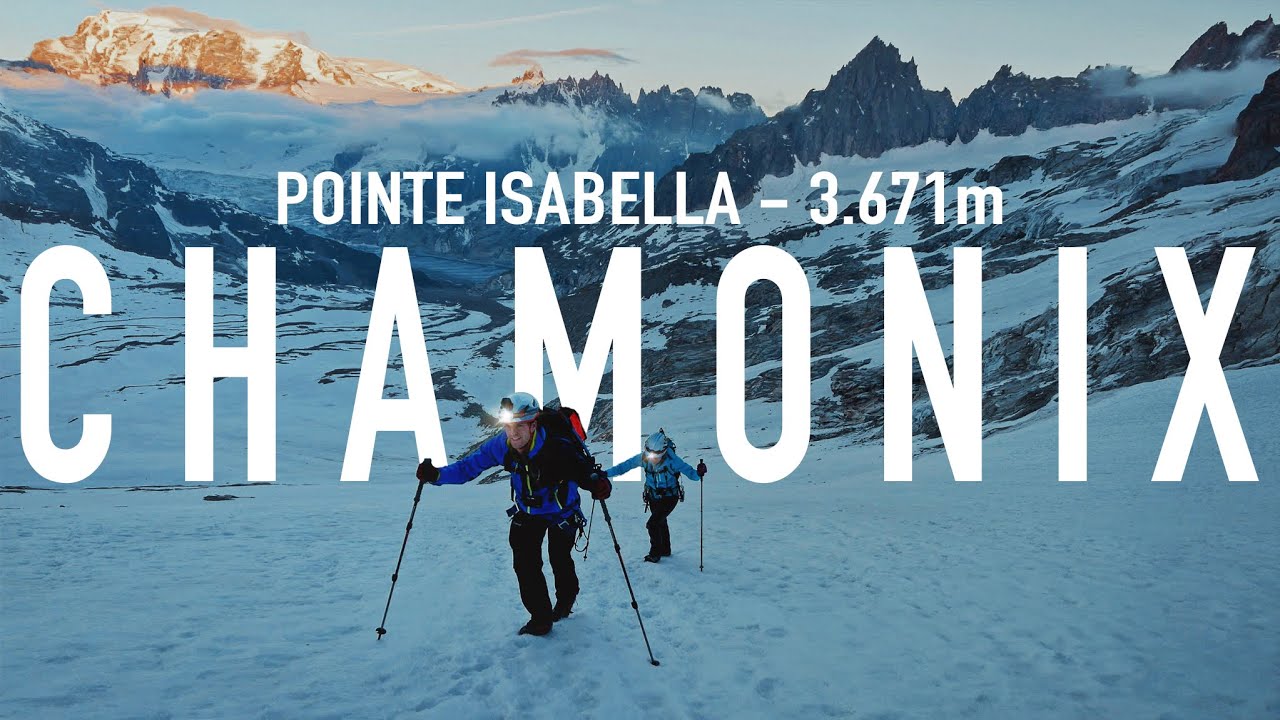 Alpinism in Chamonix - Pointe Isabella 3.671m