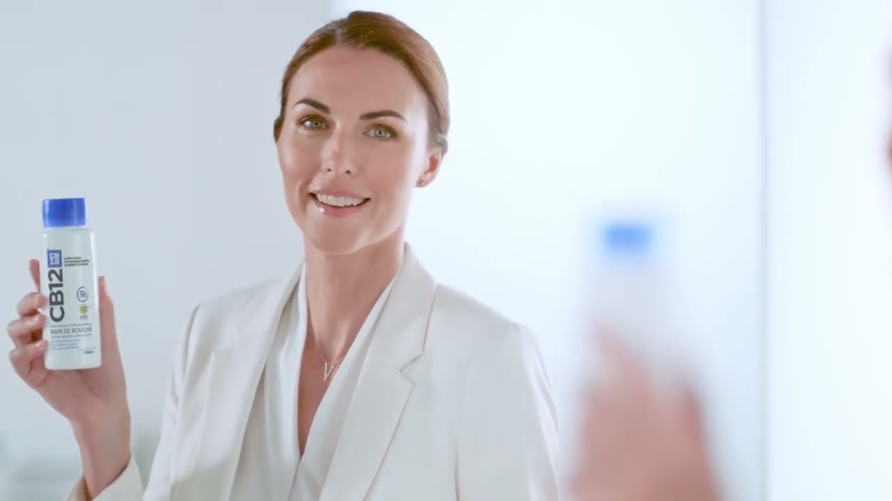 Pour une haleine agr&eacute;able et durable, d&eacute;couvrez le bain de bouche CB12