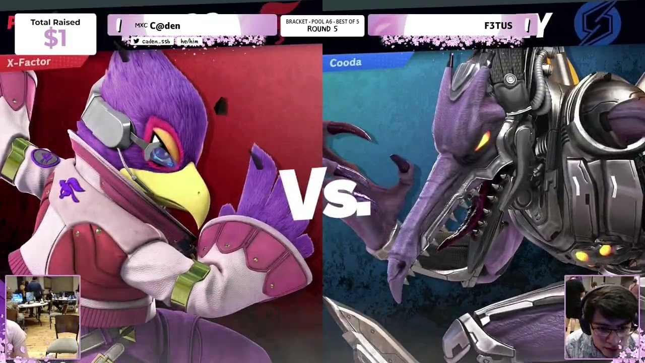CHERRY TREE 3 - F3TUS (Ridley) vs Caden (Falco) - POOLS ROUND 5