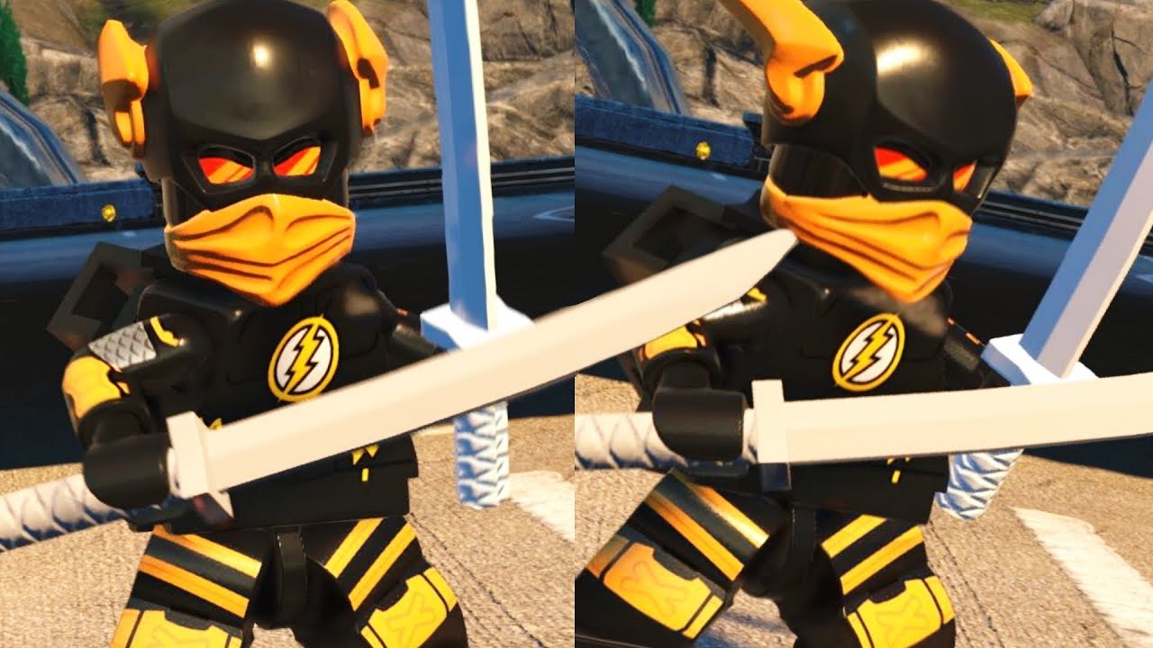 LEGO DC Super Villains - FLASH and DEATHSTROKE Fusion (Custom Speedster)
