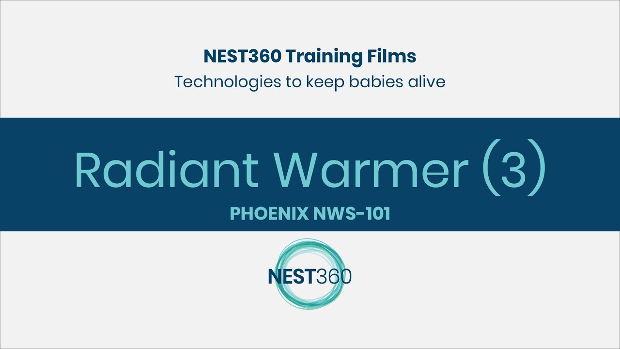 Radiant warmer: Setting up the Phoenix Radiant Warmer (3)