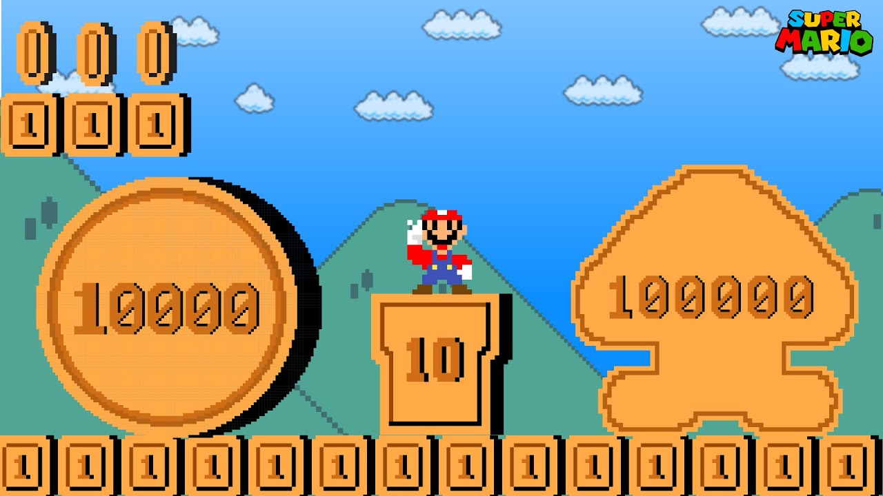 When Everything in Mario Turns Into Coins!