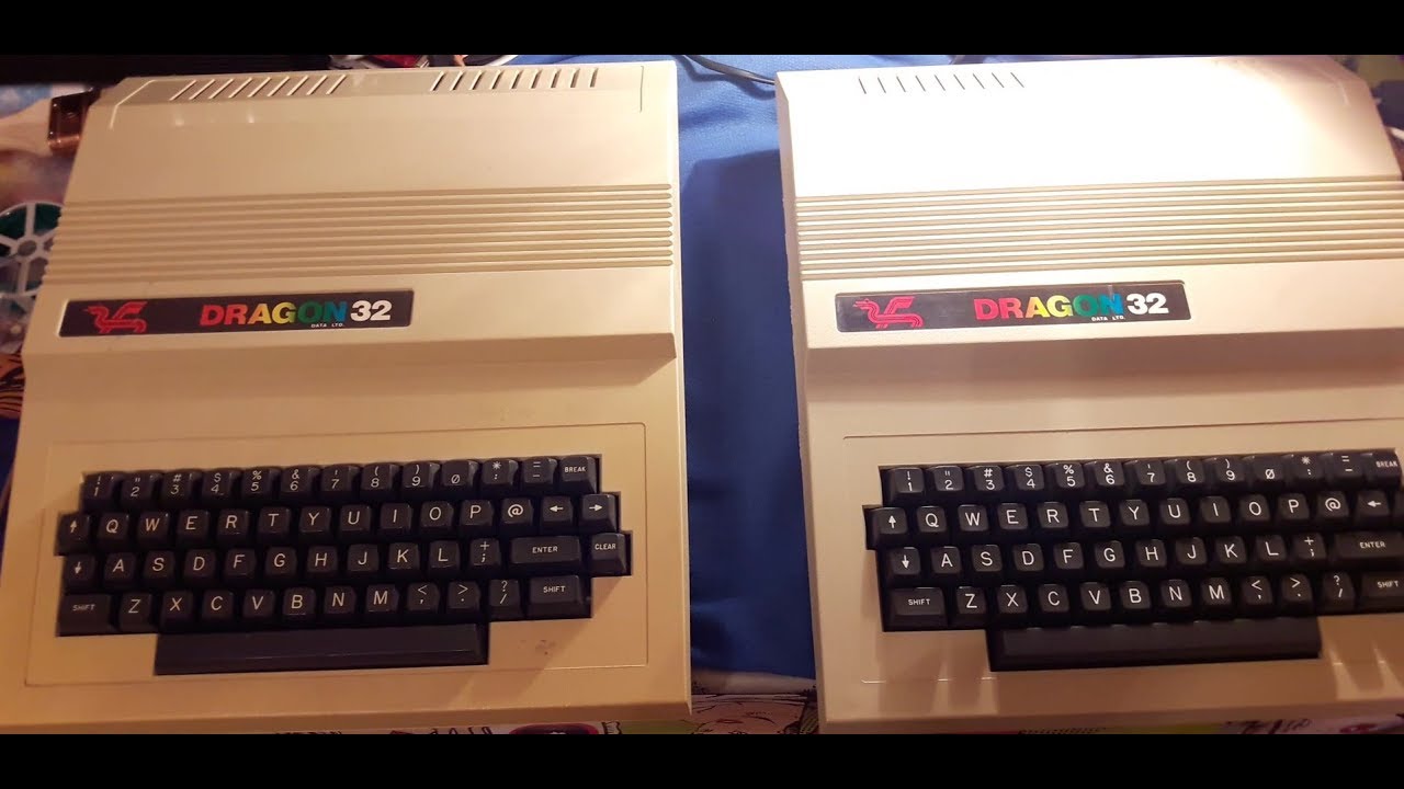 Ordinateur Dragon 32 (1982) : Test et présentation version Pal et Secam (RGB?)!