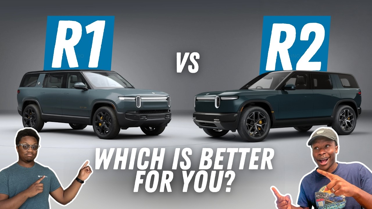 Rivian R1 против R2: покупателям скоро придётся выбирать!