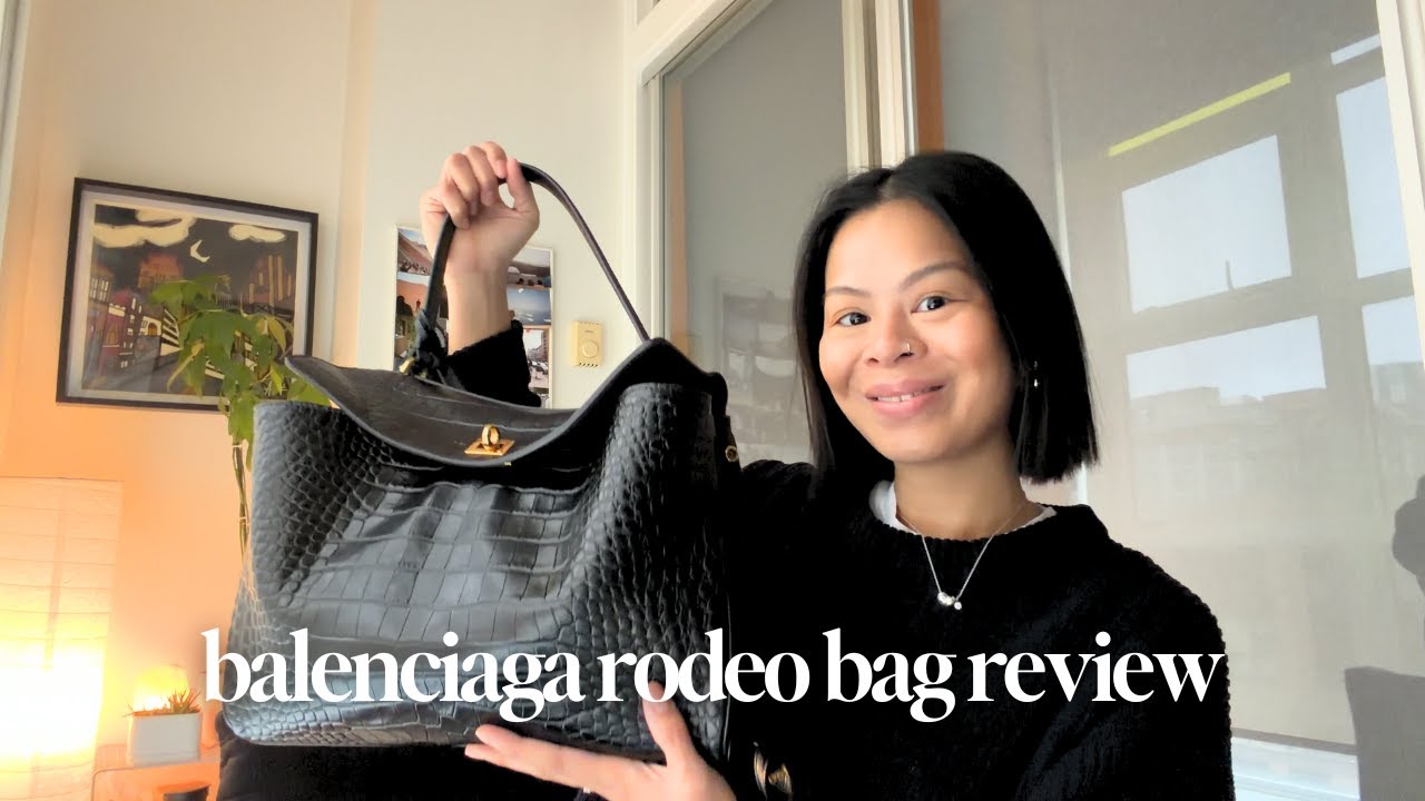 Новая сумка Balenciaga Rodeo | Что в неё помещается и стоит ли она 6000 долларов?