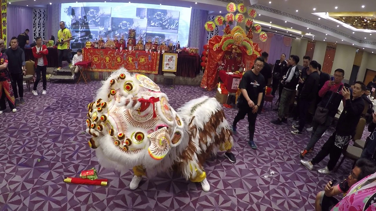 2019年3月23日嚴可堂胡偉獅藝體育會恭賀洪聖寶誕晚-香港雄獅樓