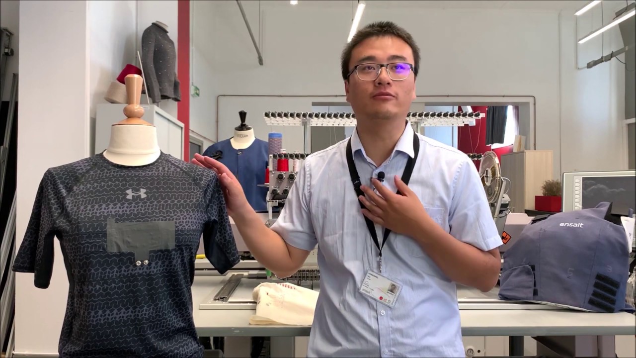 Les labos de l'ENSAIT | Les e-textiles