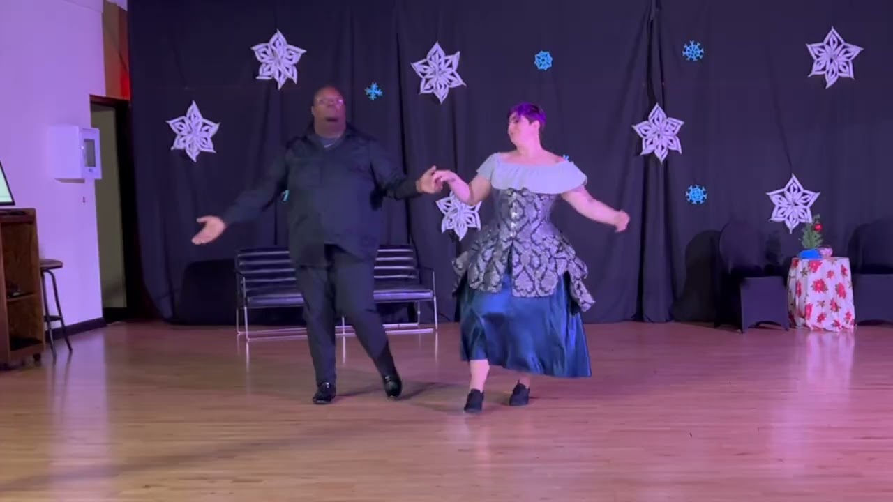 Presentation of Standard -Viennese Waltz- 2025 Christmas Show