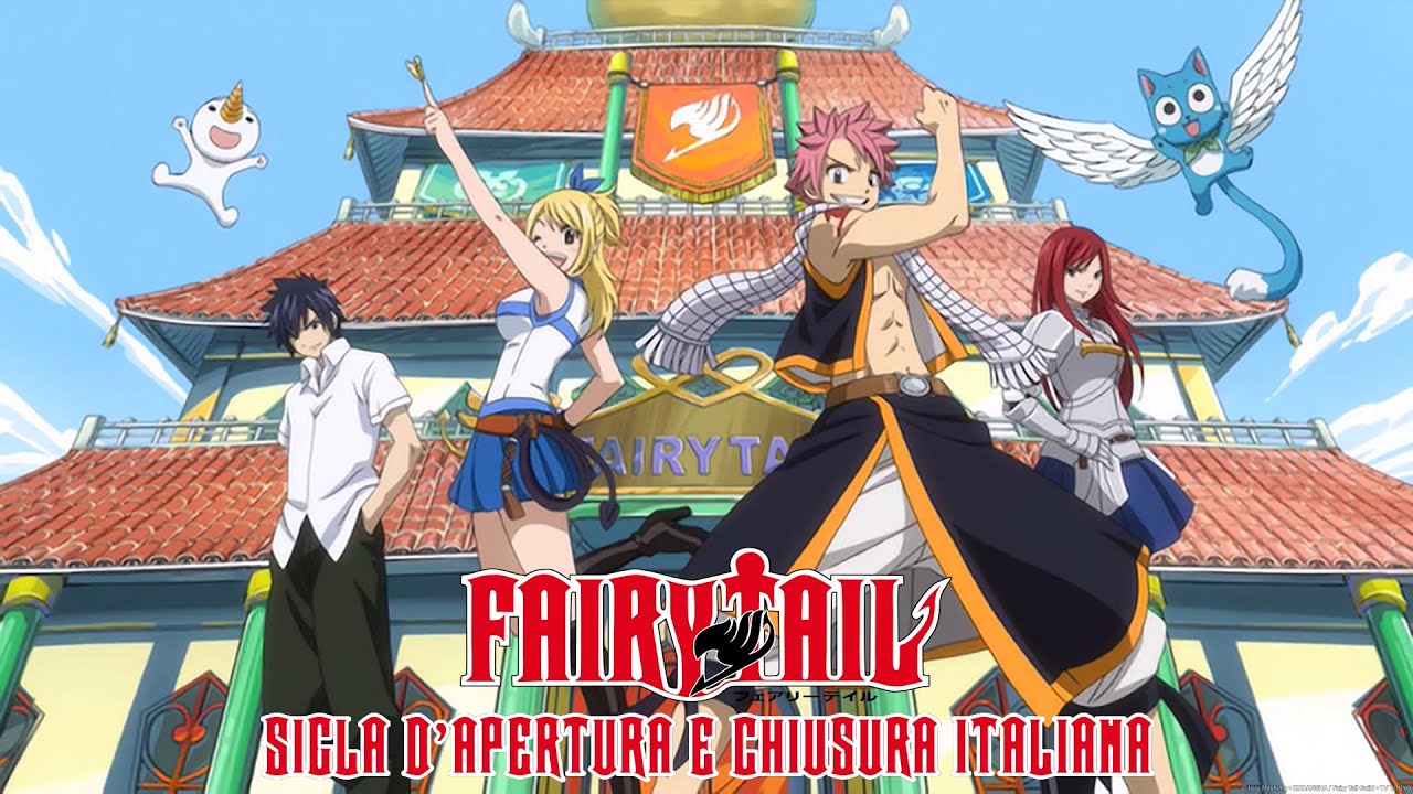 Sigla d'apertura e chiusura italiana Fairy Tail
