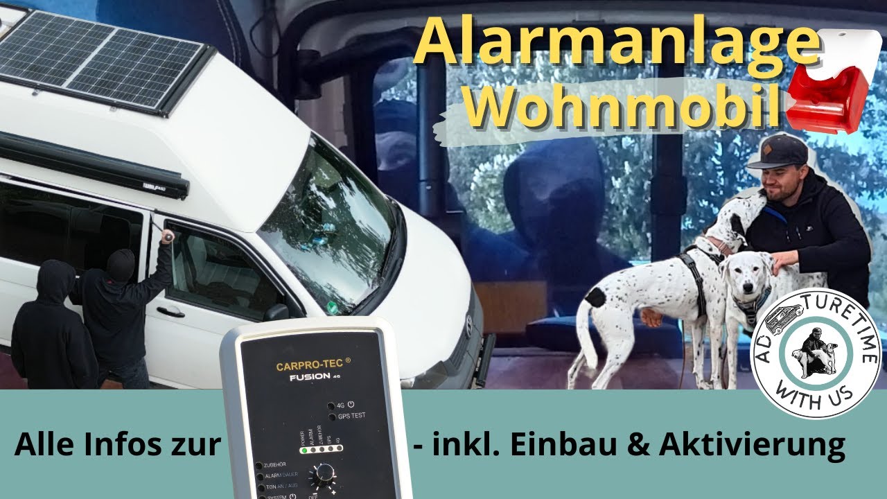 Wohnmobil sichern wie ein Profi: CarPro-Tec Alarmanlage – Einbau, Praxistest & Vanlife 