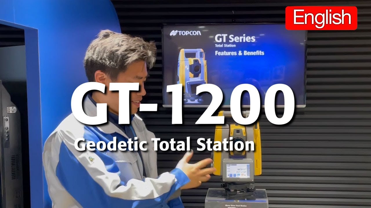 TOPCON Geodetic Total Station GT-1200 English