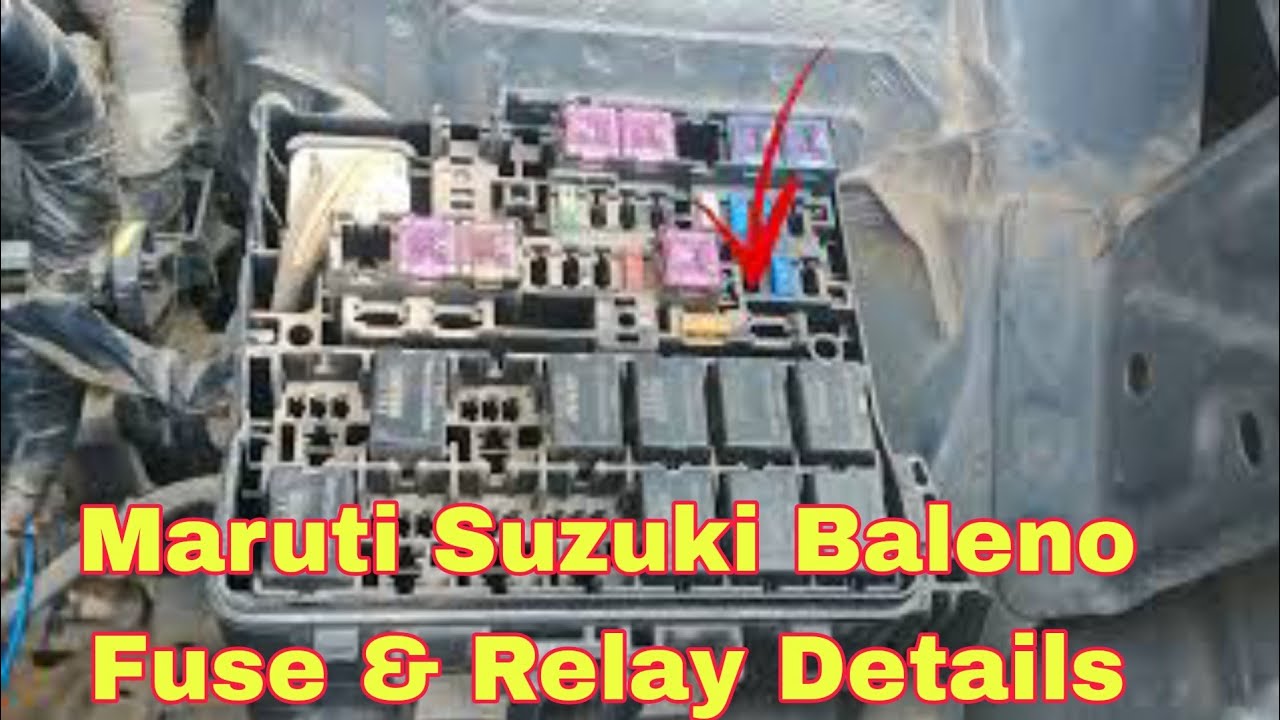 Maruti Suzuki Baleno Fuse Box Details ✅ | बलेनो फ्यूज बॉक्स एक्सप्लेन #baleno #fuse #car #suzuki