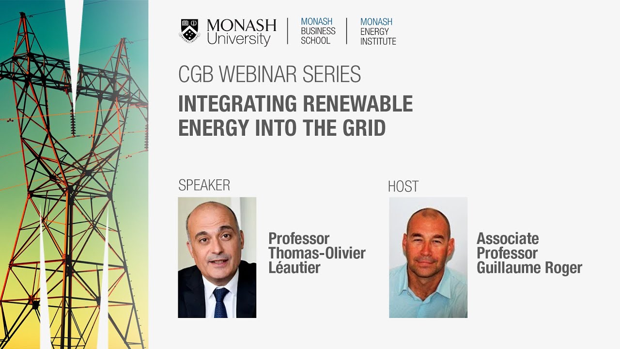 Integrating Renewable Energy into the Grid