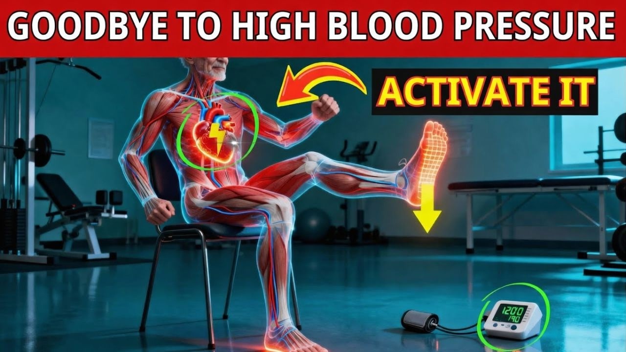 Hypertensive? This “Second Heart” Exercise for Your Feet Normalizes Your Blood Pressure in Minutes