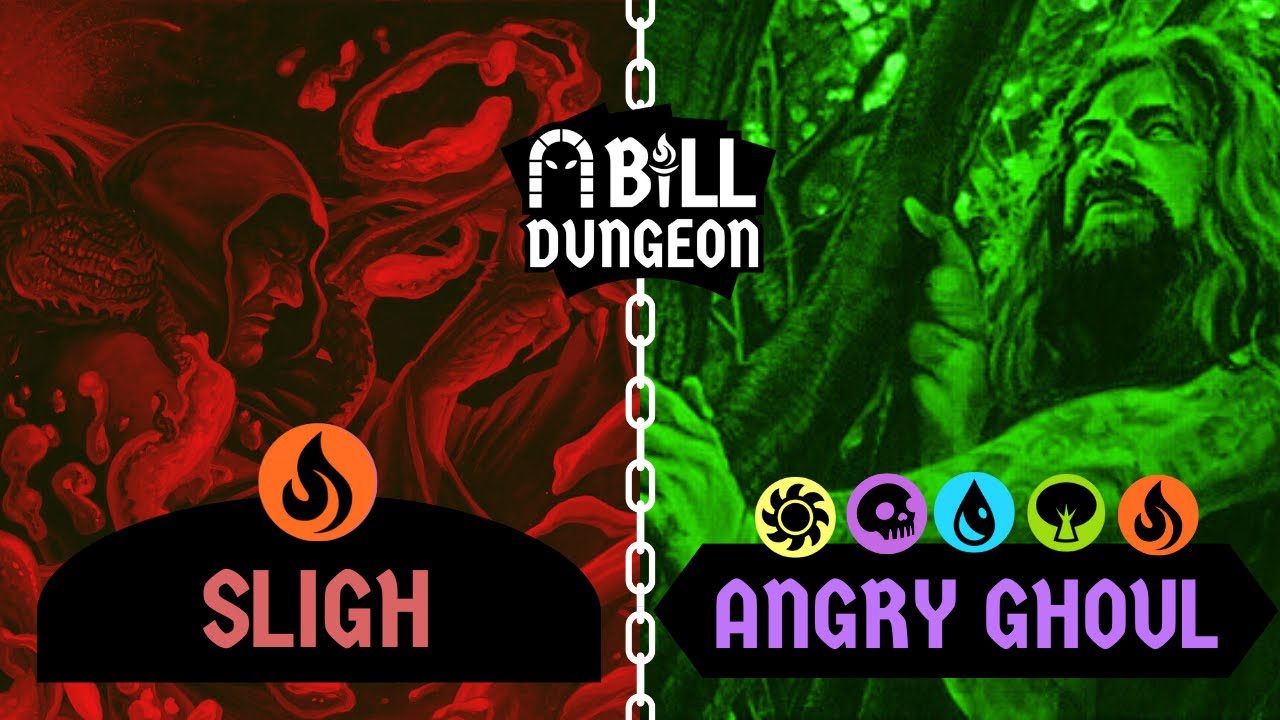 🔥 Mono Red Sligh Vs ☀💧💀🔥🌳 Angry Ghoul | PREMODERN Cup 02