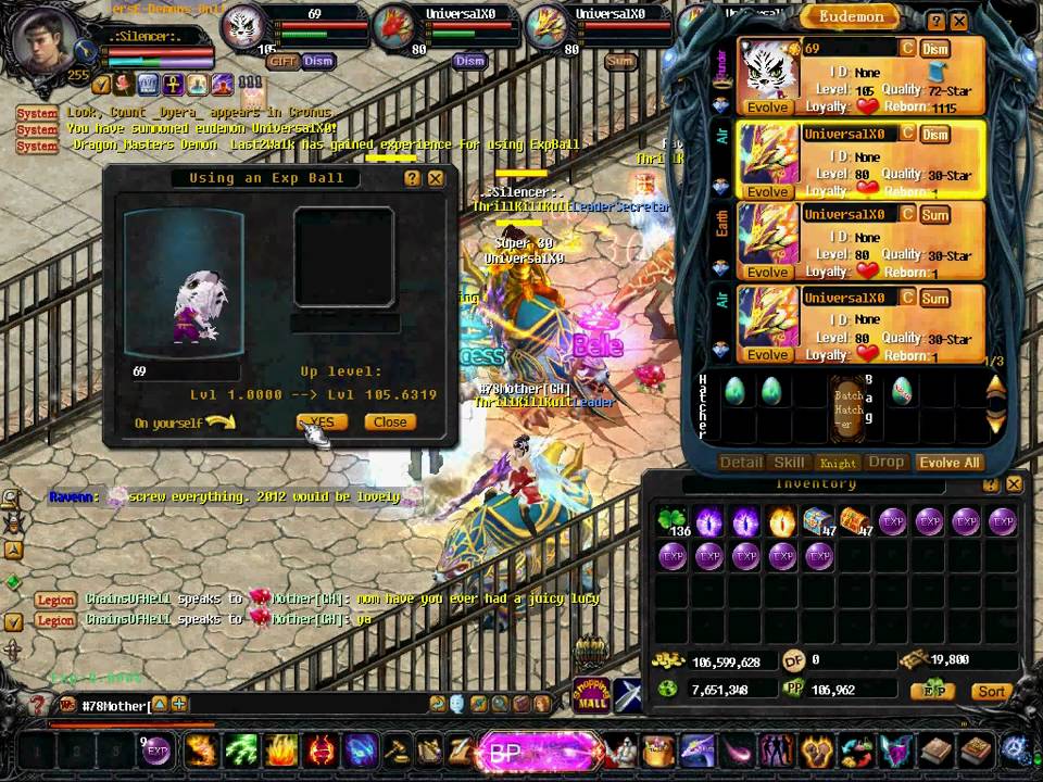 Demons Online Fast Composing
