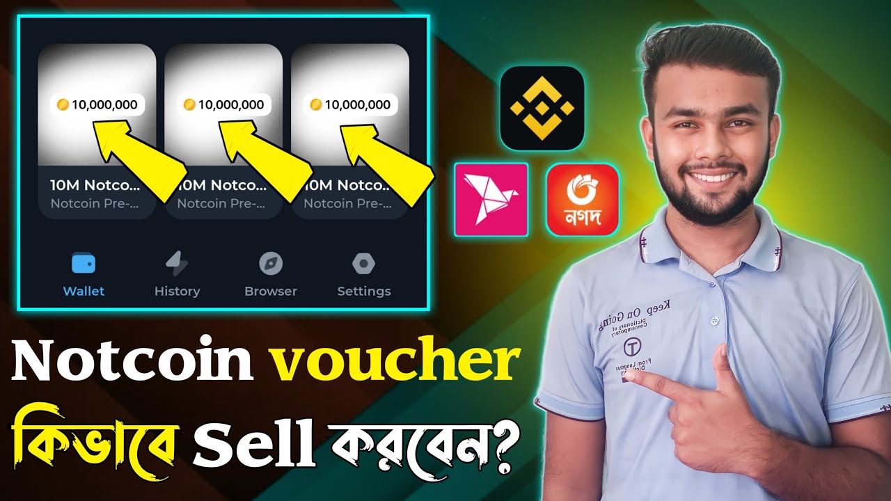 how to sell your 10M Notcoin voucher in Pre-Market।। in GetGems।। instant sell 53$