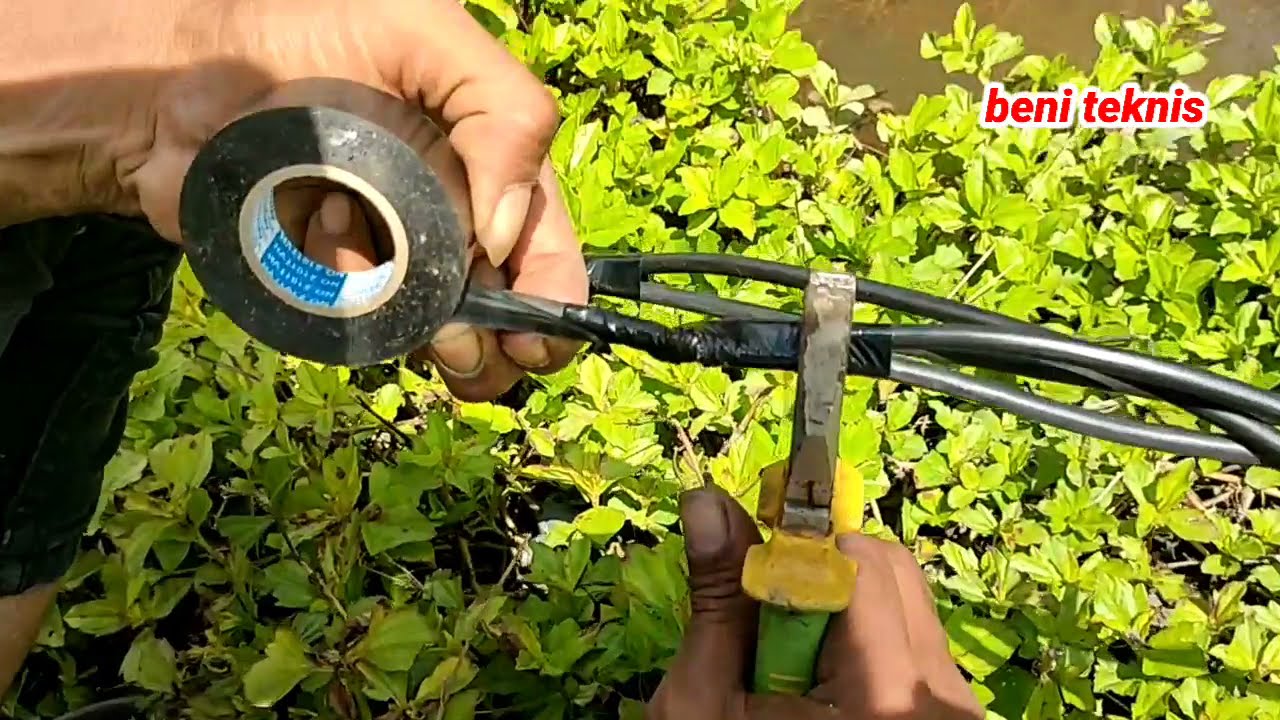 cara menyambung kabel sr bertegangan tanpa konektor