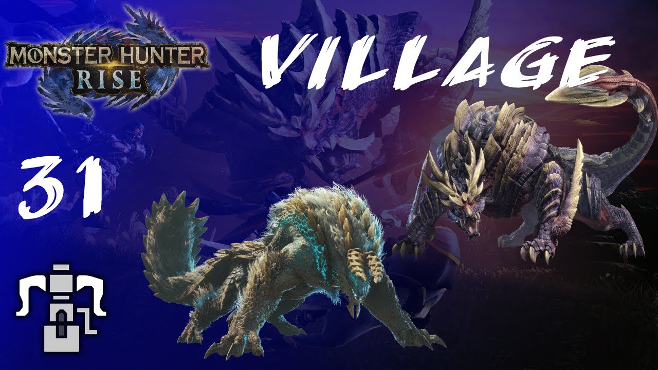 [MHRise] Magnamalo + Zinogre Heavy Bowgun (Village)