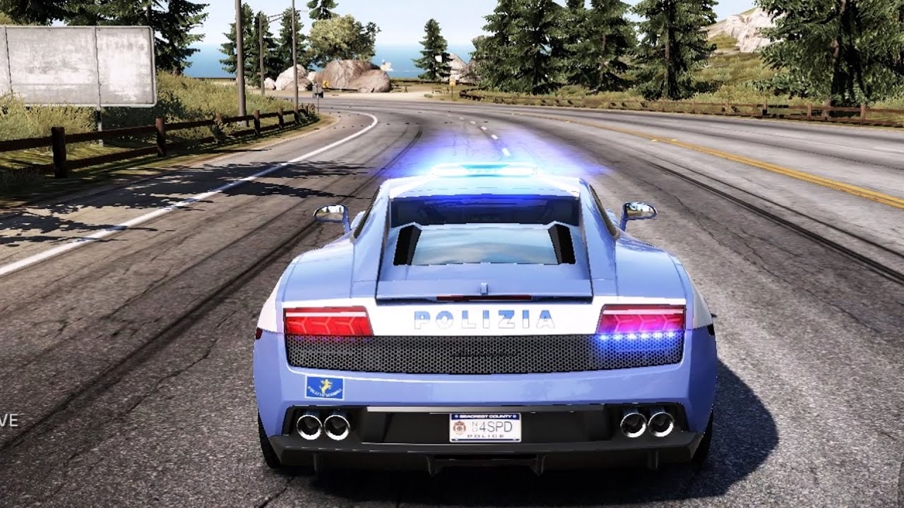 Need For Speed: Hot Pursuit - Lamborghini Gallardo LP560-4 (Police) - Test Drive Gameplay (HD)