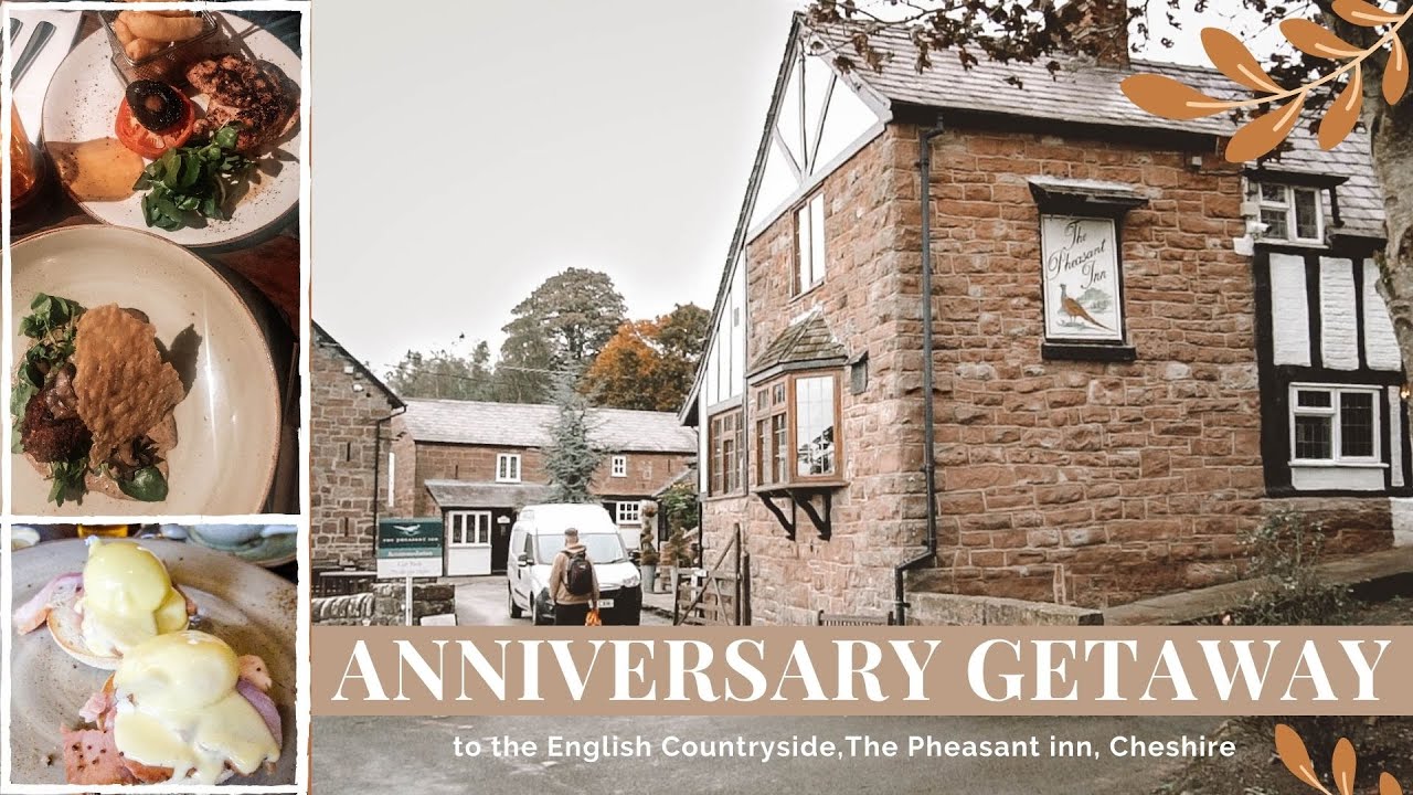 VLOG: Romantic & peaceful getaway to the English Countryside | The Pheasant inn, Cheshire