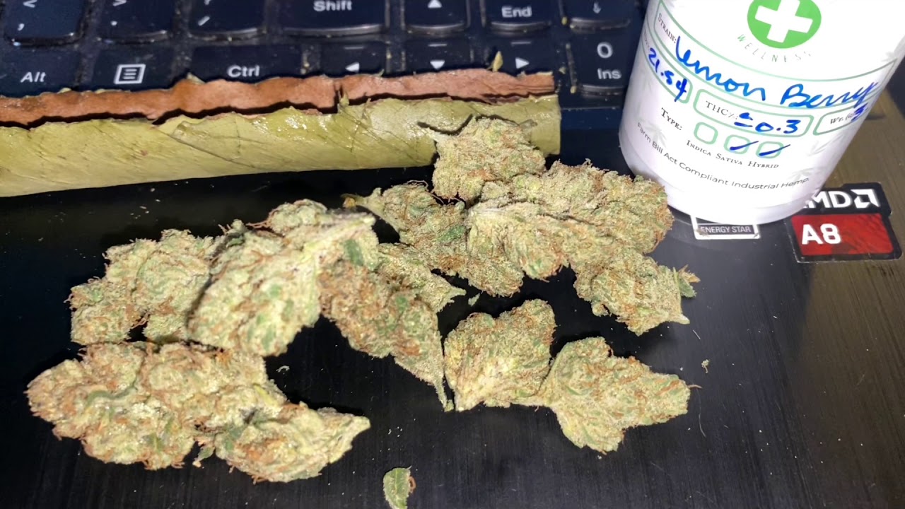 I zoomed in on the Lemon berry cbd by five leaf wellness 🪴🌞☘️✅