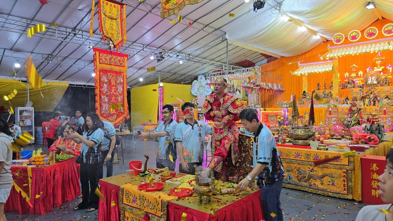 三壇水靈宮齊天大聖暨眾神過平安橋儀式 Shui Ling Gong Temple Crossing Ping Ann Bridge Ceremony 13/02/25