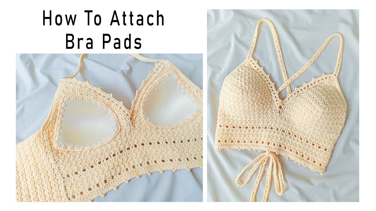 How To Attach Bra Pad | Adding Bra Pads | Chenda DIY