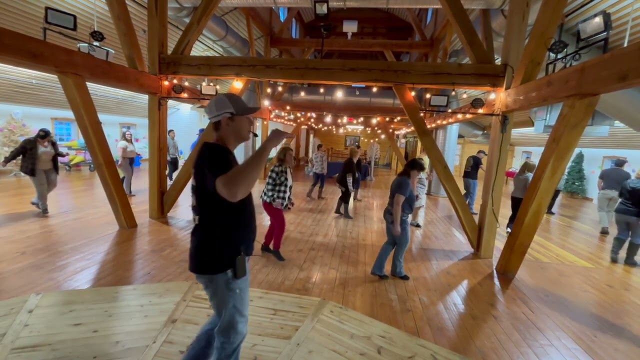 Line Dancing to Liar with our Wednesday Improver Class