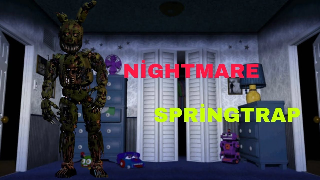 {FNaF Speed Edit}  Nightmare Springtrap | FNaF Characters 
