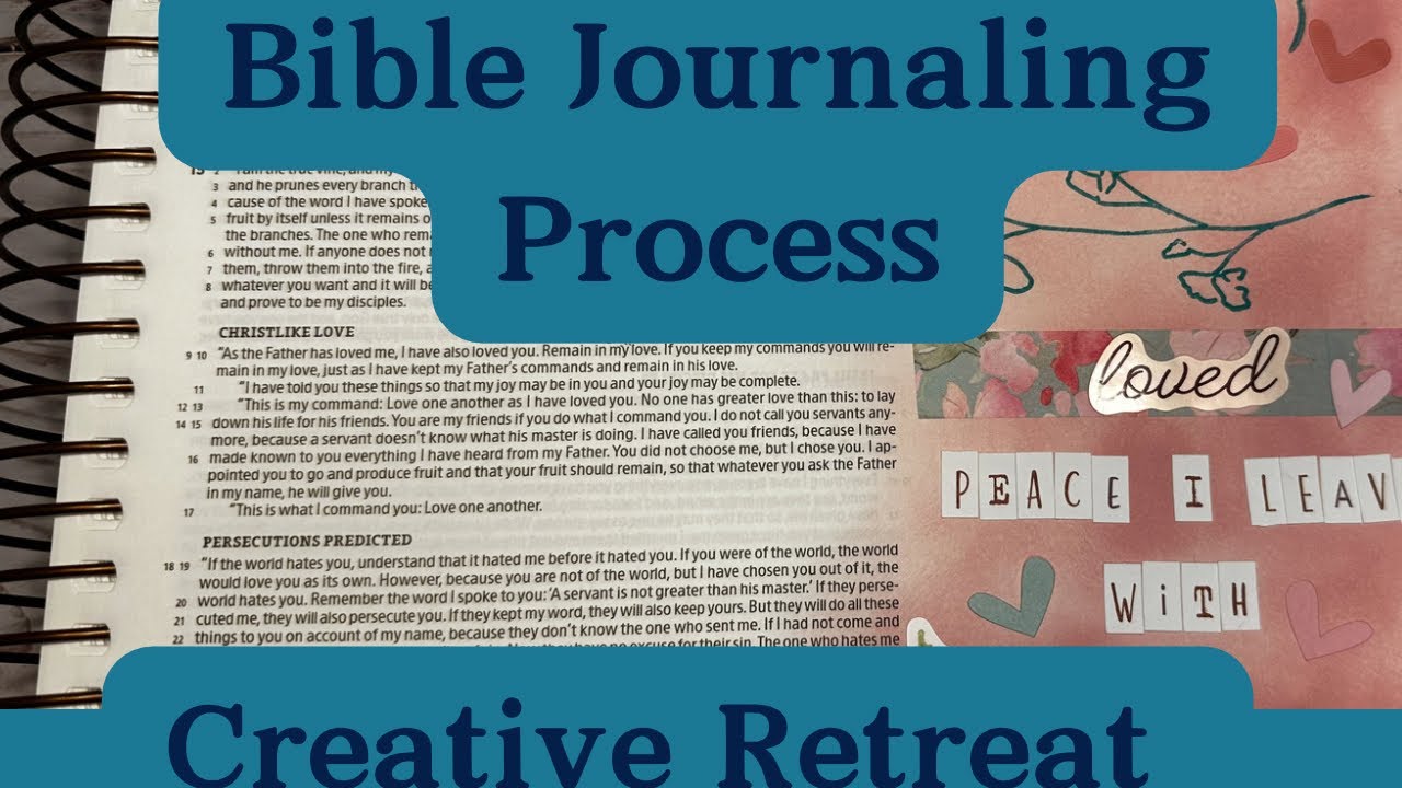 Bible Journaling | Creative Retreat Faith Art Kit | #biblejournaling