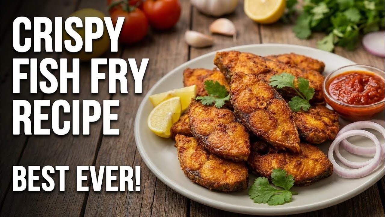 Crispy Masala Fish Fry | Ekdum Chatpata aur Kurkura