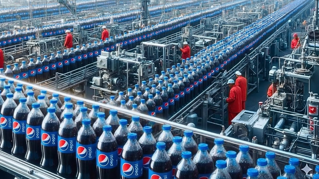 How Pepsi Is Made Today - Inside the Modern Factory & Billion Dollar Industry Secrets