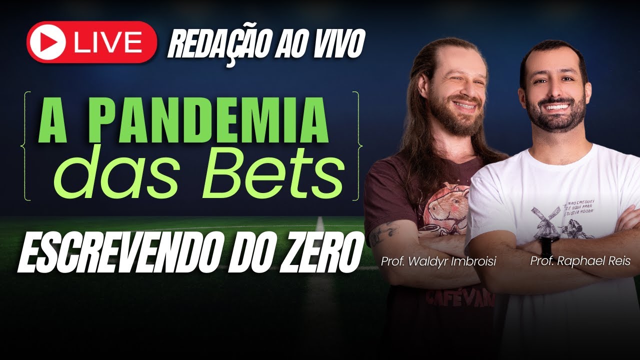 Escrevendo uma redação sobre Pandemia das Bets