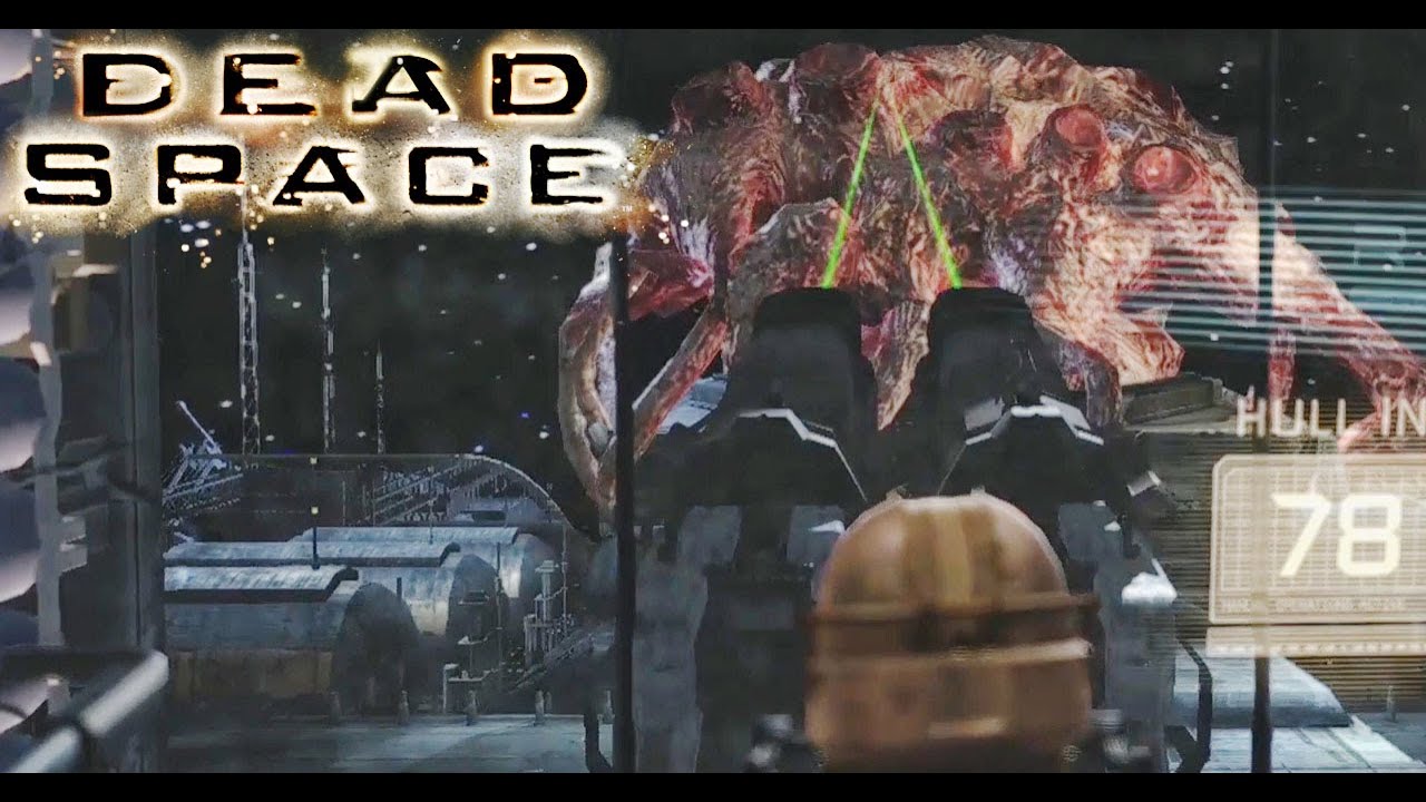 USM Valor Crashes & The Slug Boss Fight - Dead Space Cutscene (#DeadSpace Cutscene)
