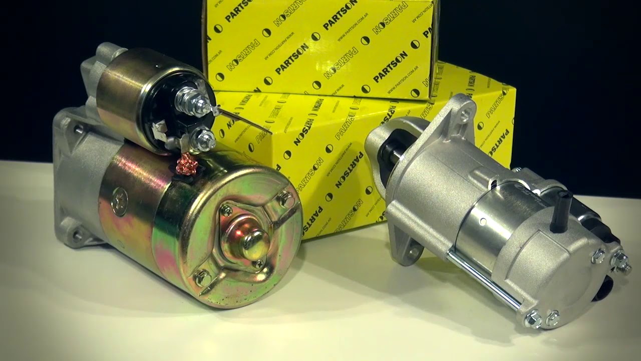 Mec&aacute;nica y Motores: C&oacute;mo funciona el &uml;BURRO&uml; motor de arranque.
