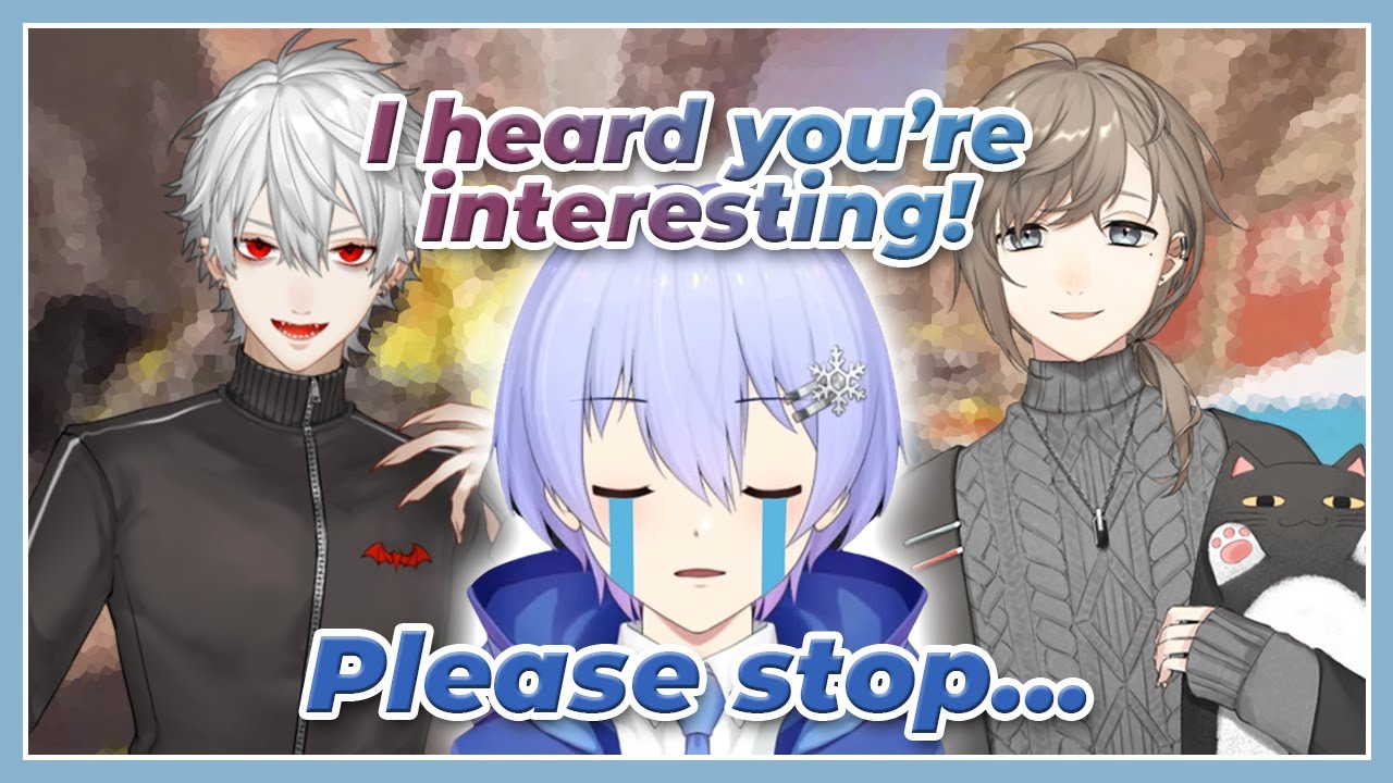 [ENG SUB] Extroverts (?) bullying an introvert [Kuzuha • Kanae • Shirayuki Reid / Nijisanji]