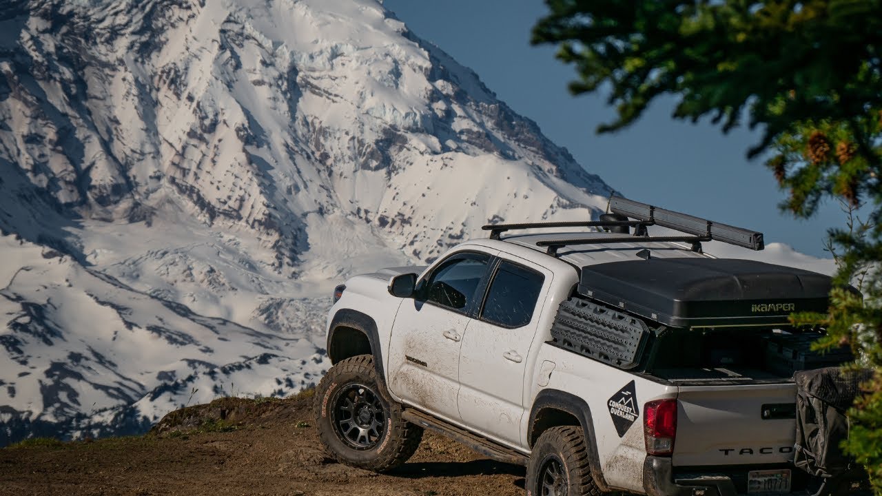 Stunning Views of Mount Rainier - Summer Camping | Conquest Overland