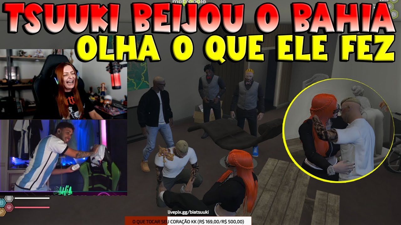 TSUUKI BEIJOU O BAHIA, OLHA O QUE ELE FEZ PARA CONQUISTAR ELA 🤣😍 - KOGA GTA RP CLIPS