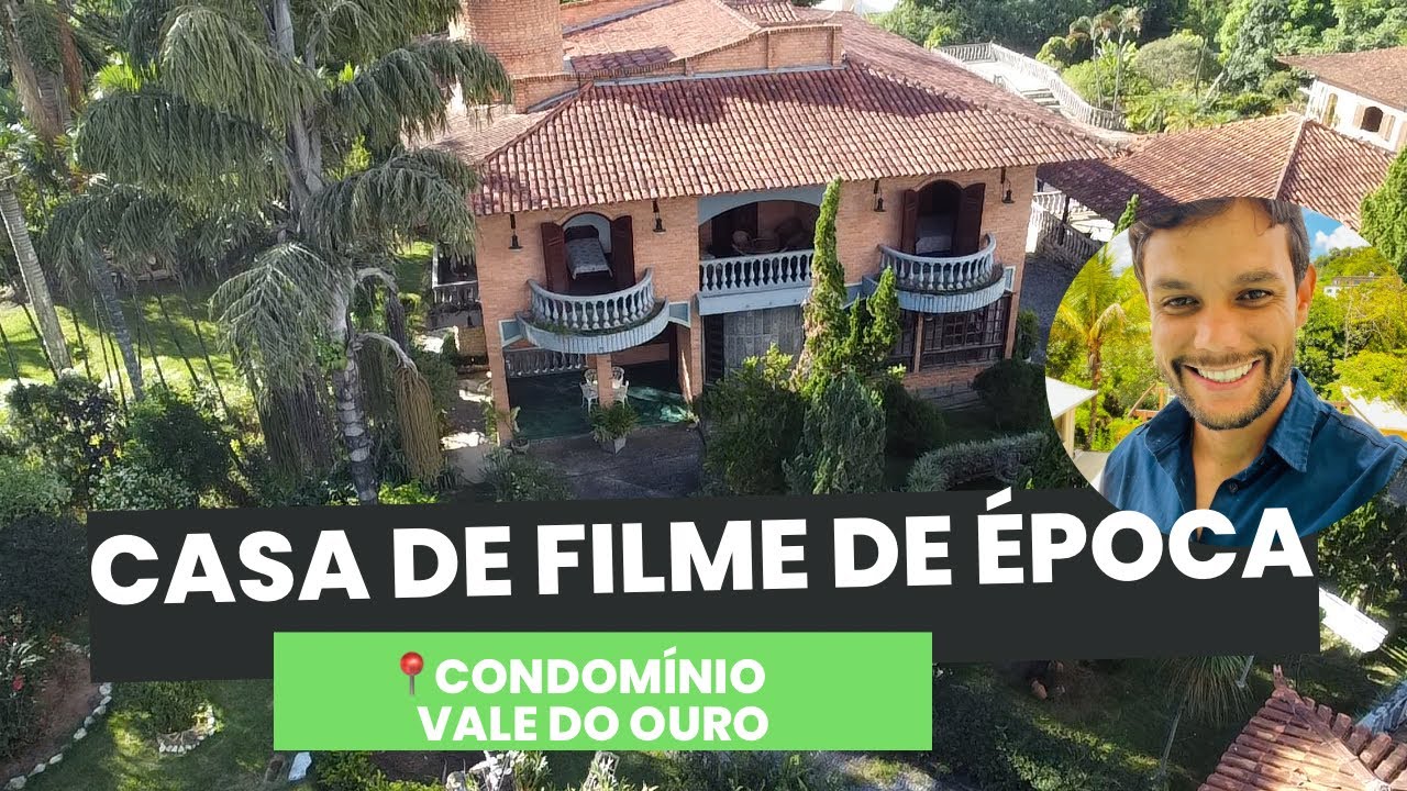 Casa linda de filme de época- No condomínio Vale do Ouro COD. 1723