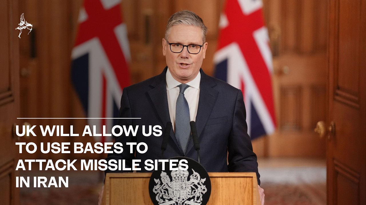 UK will allow US to use bases to attack missile sites in Iran, Keir Starmer says