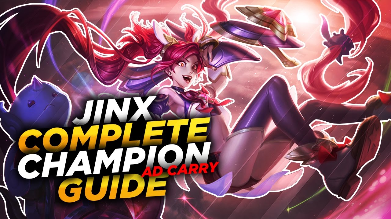 Jinx: THE CRAZY HYPER CARRY - League of Legends Champion Guide [SEASON 7]